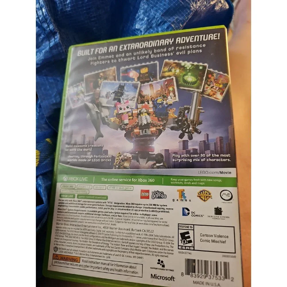 The LEGO Movie Videogame (Microsoft Xbox 360,‎ 2014)